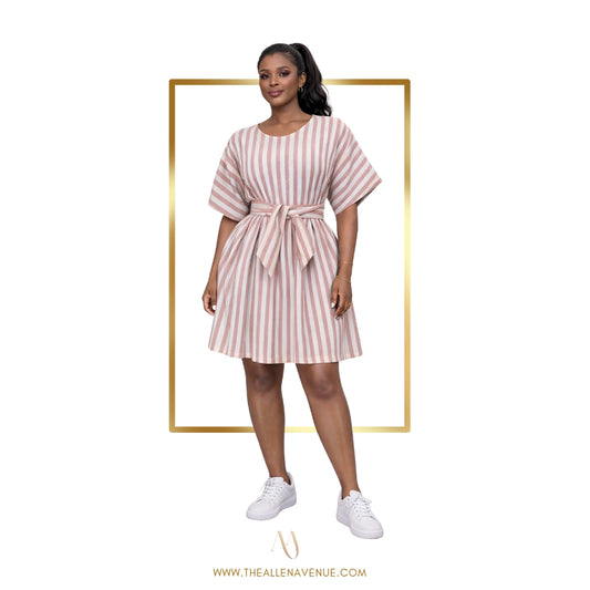 Baby Doll Pink Mini Dress