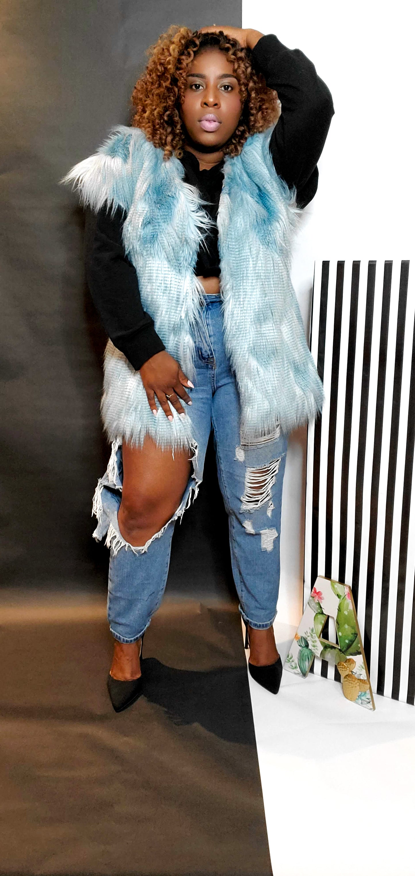 Carolina Faux Fur Vest