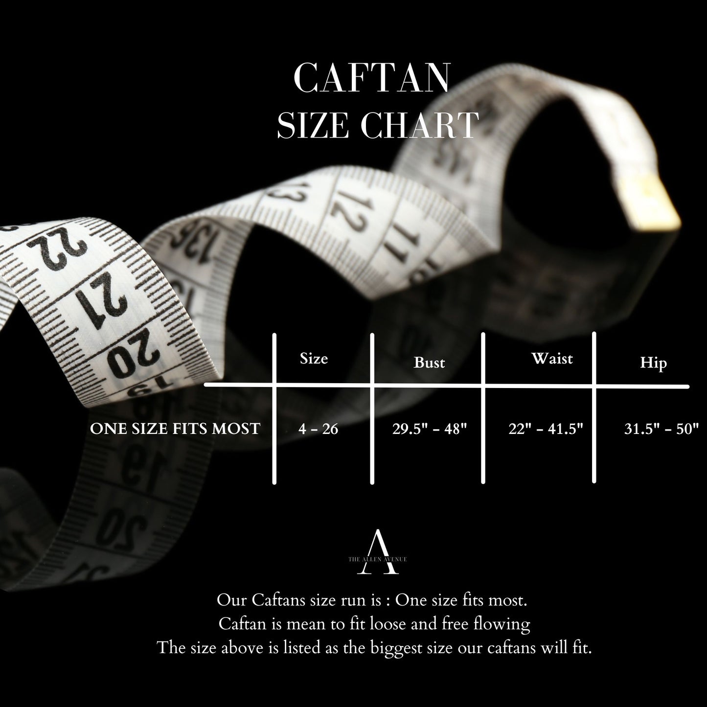Distinctly Different Caftan - Maxi Length