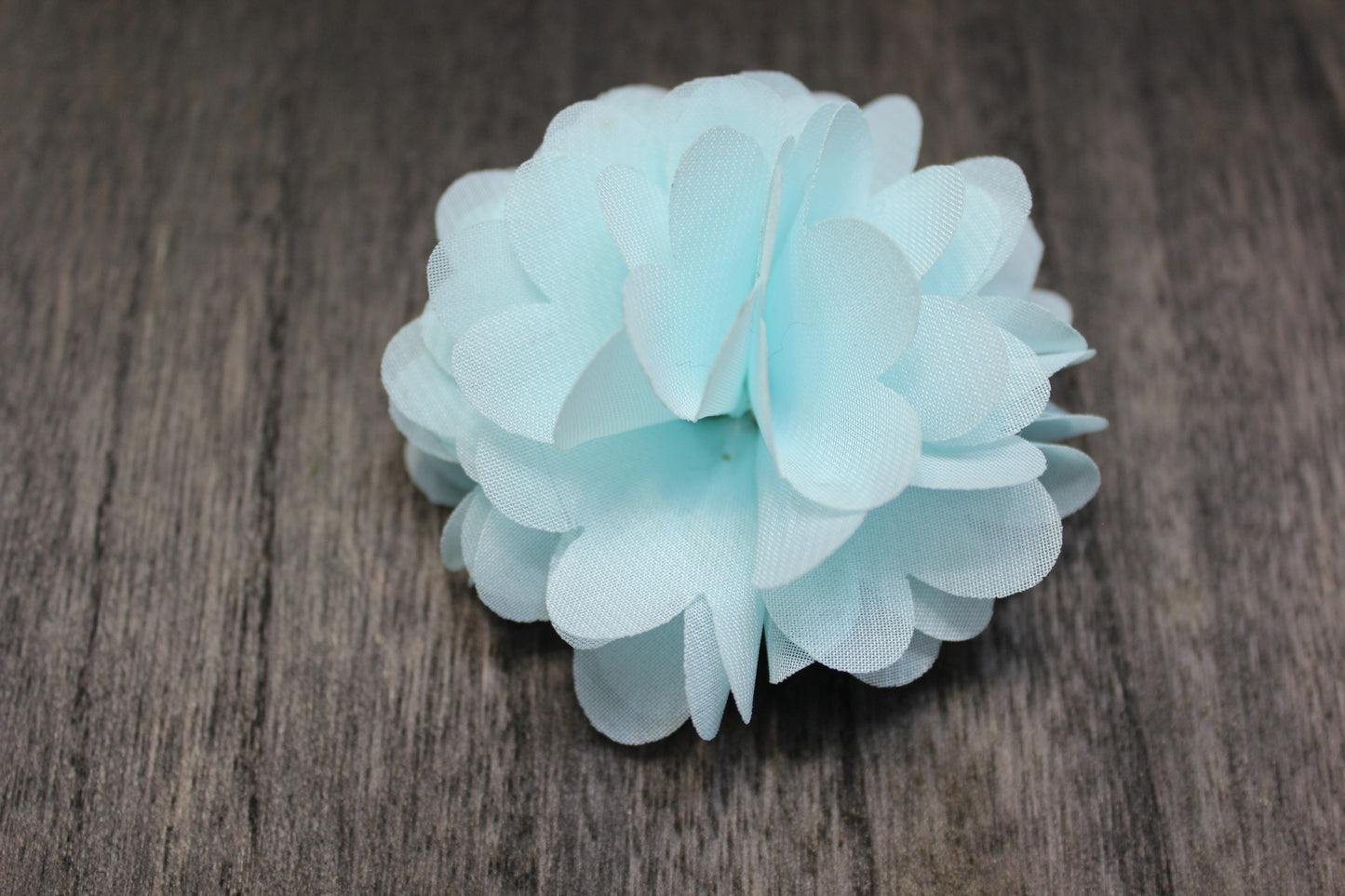 Light Blue Floral Lapel Pin