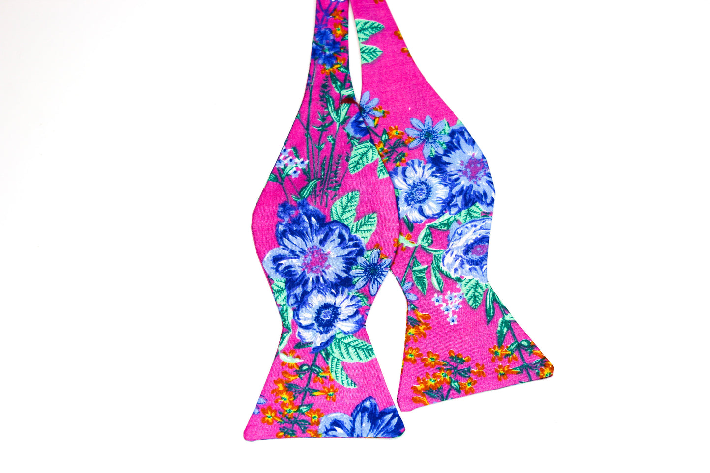 French Rose Men's Self Tie Bowtie Set