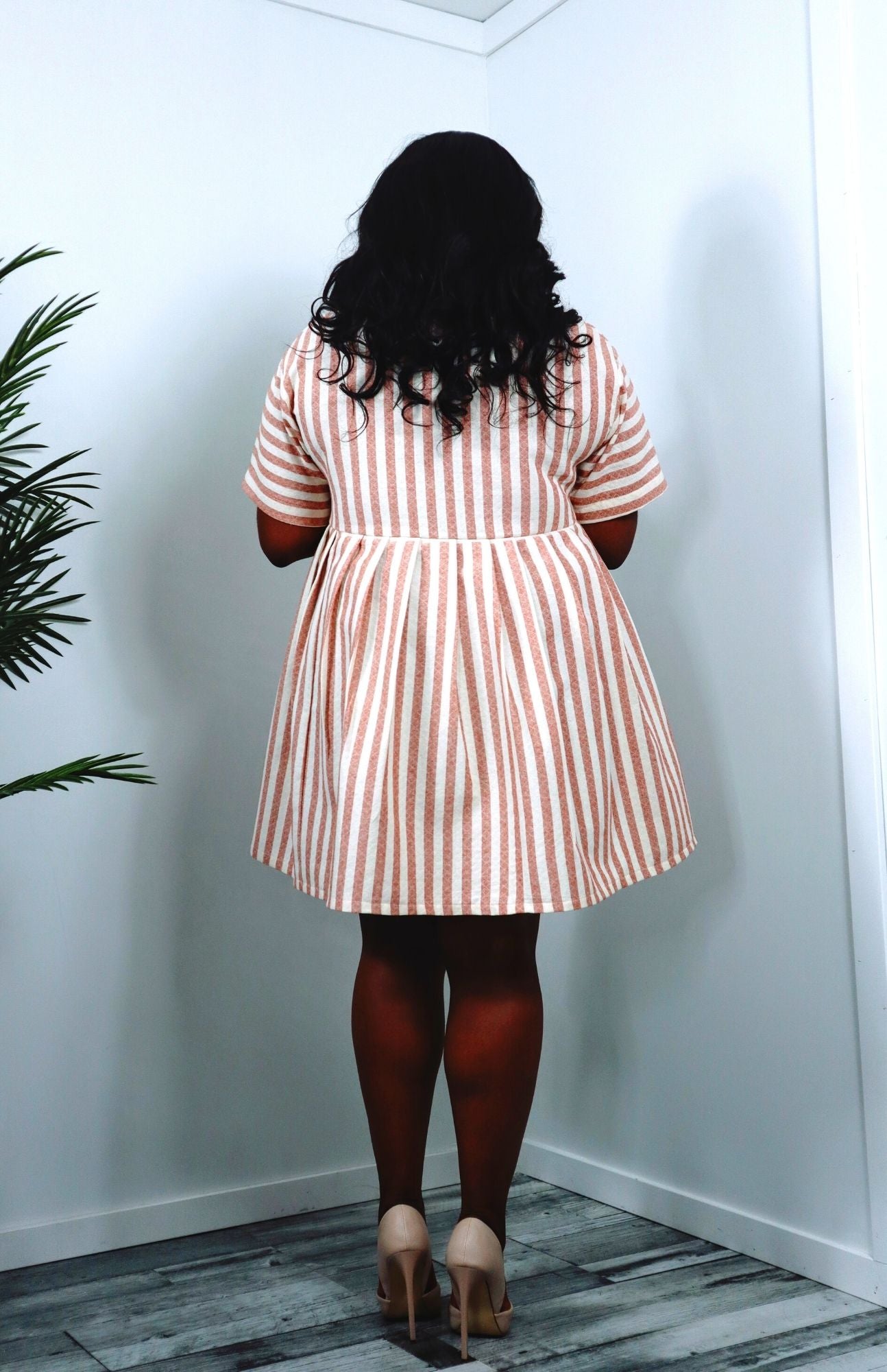 Baby Doll Pink Mini Dress